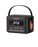 Centrale Elettrica Portatile H100, 120W Generatore Solare per Campeggio, 99,2Wh LiFePO4 Campeggio Generatore di Corrente Power Bank, AC DC Elettrico Emergenza Portatile, Emergenza Backup.