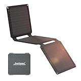 21W Pannello Solare Pieghevole, Pannello Solare Portatile con 2 porte USB-A, Caricatore Solare per telefono, Caricatore Solare Portatile per campeggio, escursioni, zaino in spalla