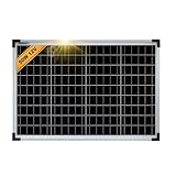 Enjoysolar Mono 50 W 12V Pannello solare monocristallino Pannello solare fotovoltaico ideale per camper, case da giardino, barche.