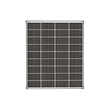 enjoy solar® Modulo Solare Monocristallino 150W 12V, celle da 182 mm, 10 busbars – Ideale per camper, impianti da balcone, casette da giardino, barche