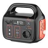 WADA POWER Centrale Elettrica Portatile: 296WH Batteria Backup Power Station Portatile Uscita PD/AC/DC/USB Accumulatore di Energia 300W Generatore Solare per Campeggio Viaggio Emergenza