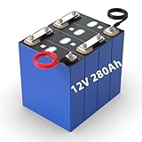 Cella batteria LiFePO4 12V 280Ah 3584Wh（3.2V/PC*4PCS) 280Ah batteria agli ioni di litio -Lifepo4 12V 100Ah 24V 100Ah (3.2V 280Ah(4 pezzi) -