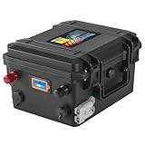 WannaPow Batteria al litio 12V 120Ah LiFePO4,con 100A BMS,fino a 15000 cicli,Batteria da 1536Wh,Perfetta per Motore elettrico,Camper,Pannelli Solari,Caravan,Barca,Sistemi fuori rete
