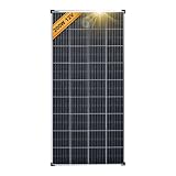 enjoy solar Mono 200 W 12 V tecnologia PERC 10BB(nuova versione), pannello solare monocristallino, modulo fotovoltaico, ideale per camper, casette da giardino, barche