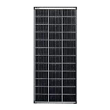 Enjoy Solar PERC Mono 110W 12V Pannello solare Modulo fotovoltaico, cella solare monocristallina tecnologia PERC, ideale per camper, giardino, barca.