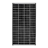 Enjoy Solar PERC Mono 150W 12V Pannello Solare Modulo Fotovoltaico, Cella Solare Monocristallina Tecnologia PERC, Ideale per Camper, Giardino, Barca