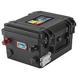 WannaPow Batteria al litio 12V 120Ah LiFePO4,con 100A BMS,fino a 15000 cicli,Batteria da 1536Wh,Perfetta per Motore elettrico,Camper,Pannelli Solari,Caravan,Barca,Sistemi fuori rete