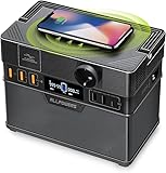 ALLPOWERS S300Plus Centrale Elettrica Portatile, 288Wh 300W(600W Picco) Generatore Solare, 230V/78000mAh Ricarica da 0-80% in 40 Minuti, Power Station per Campeggio, Viaggi, Emergenze